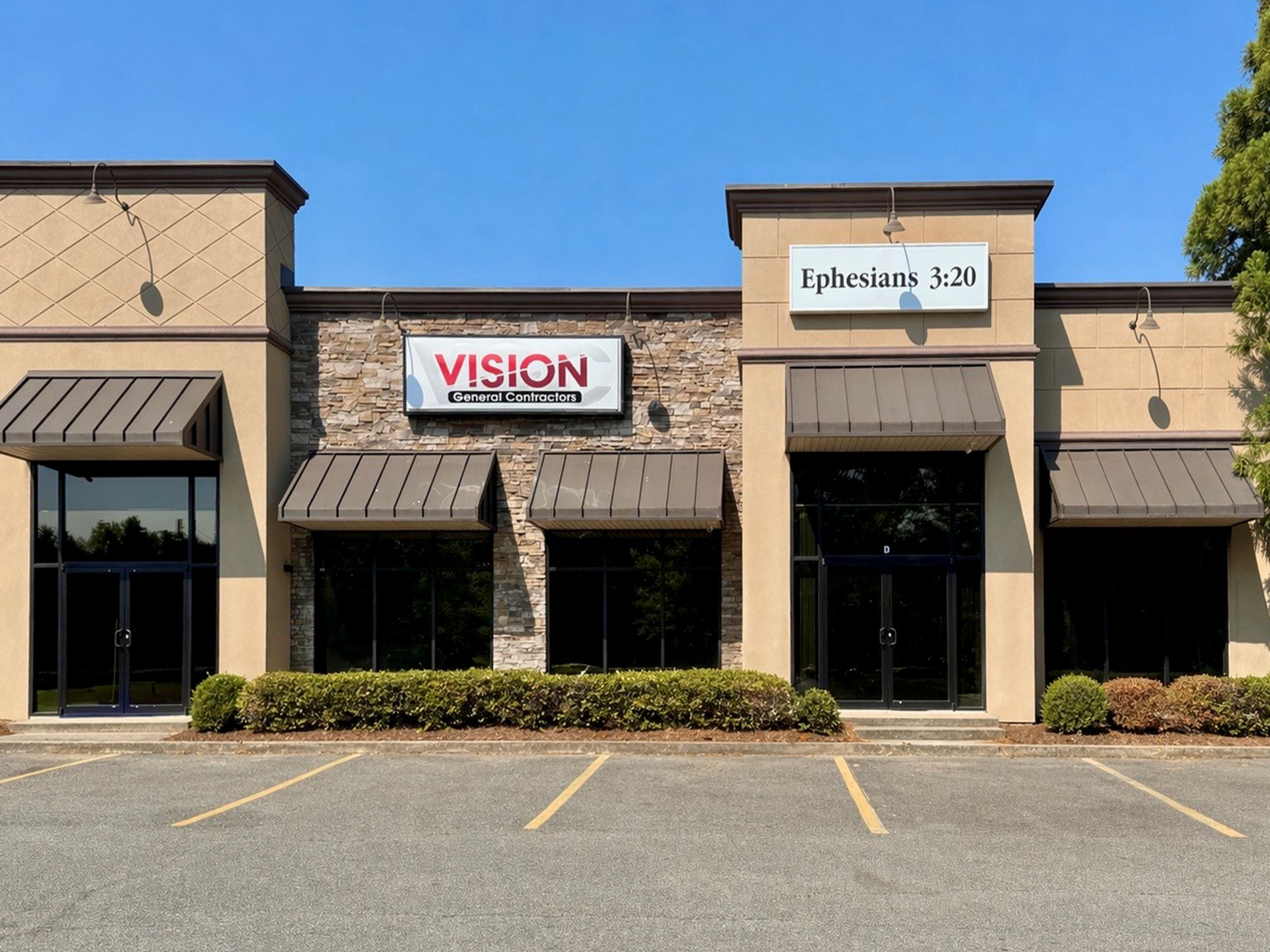 Cartersville, GA - Vision General Contractors office